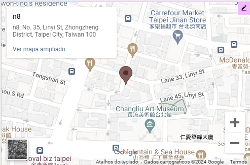 localização em Taiwan